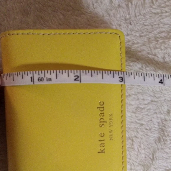 KATE SPADE RARE YELLOW GORGEOUS WALLET LIKE NEW NO CALL OUTS & RARE!! - Picture 12 of 12